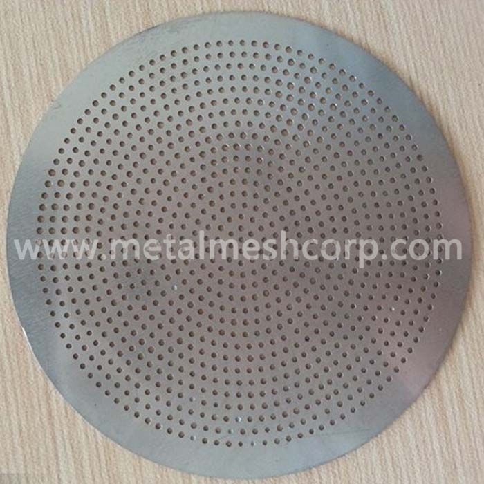 SS 304 Perforated Filter Mesh