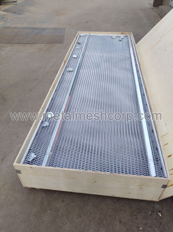 Powder Coated Expanded Metal Mesh for Ceilings and Cladding

