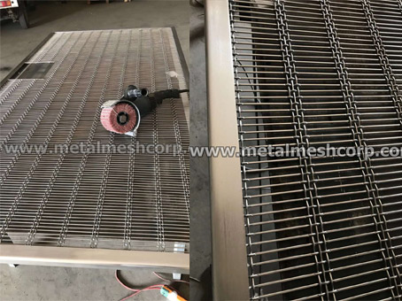 SS316 Architectural Woven Mesh for Balustrade