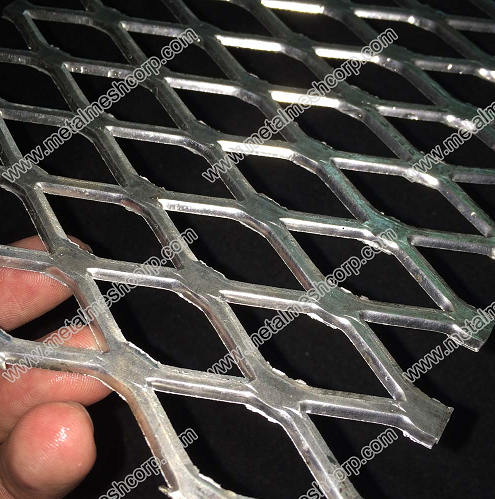 Flattened Expanded Metal