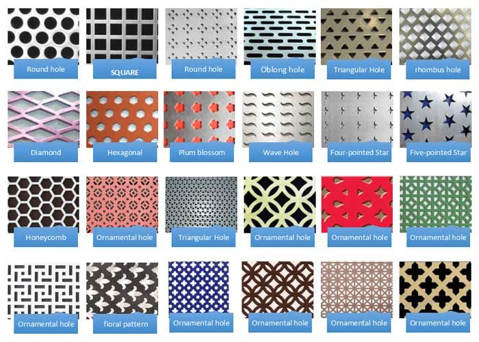 Choosing the right perforated metal pattern for your project