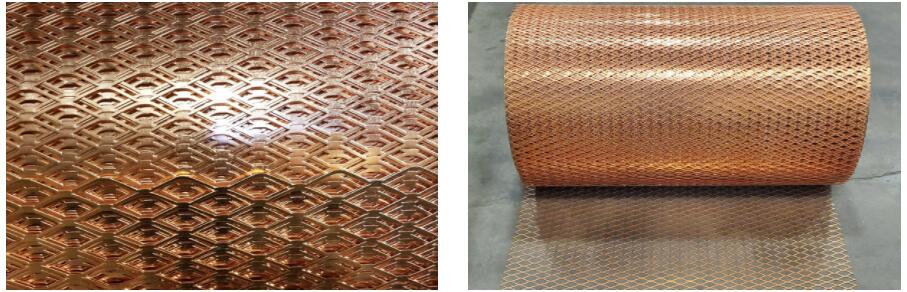 Expanded Copper Mesh – Elegant, Resistant to Corrosion and Wear