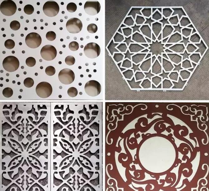Perforated Metal Sheets of Various Shapes and Sizes