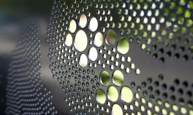 Perforated Panels Create a Fashionable and Modern Aesthetic