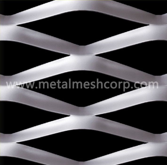 Aluminum Expanded Metal Mesh Facade