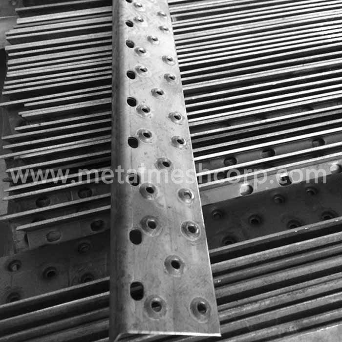 Crocodile hole Aluminum Ladder Rung 