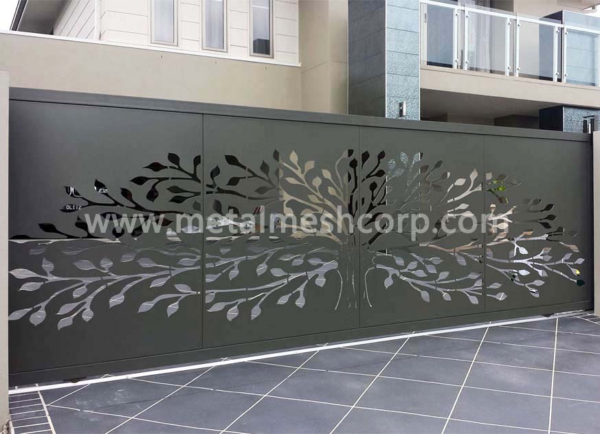 Laser Cutting Cladding for Apartments House