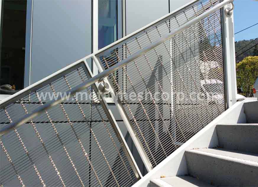 Architectural Cable Wire Mesh For Railings