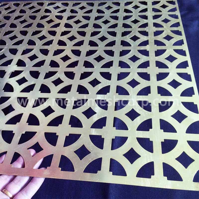 Decorative Aluminium Perforated Sheet Metal Panels Supplier China