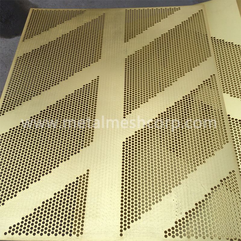 Perforated Sunshade Panels