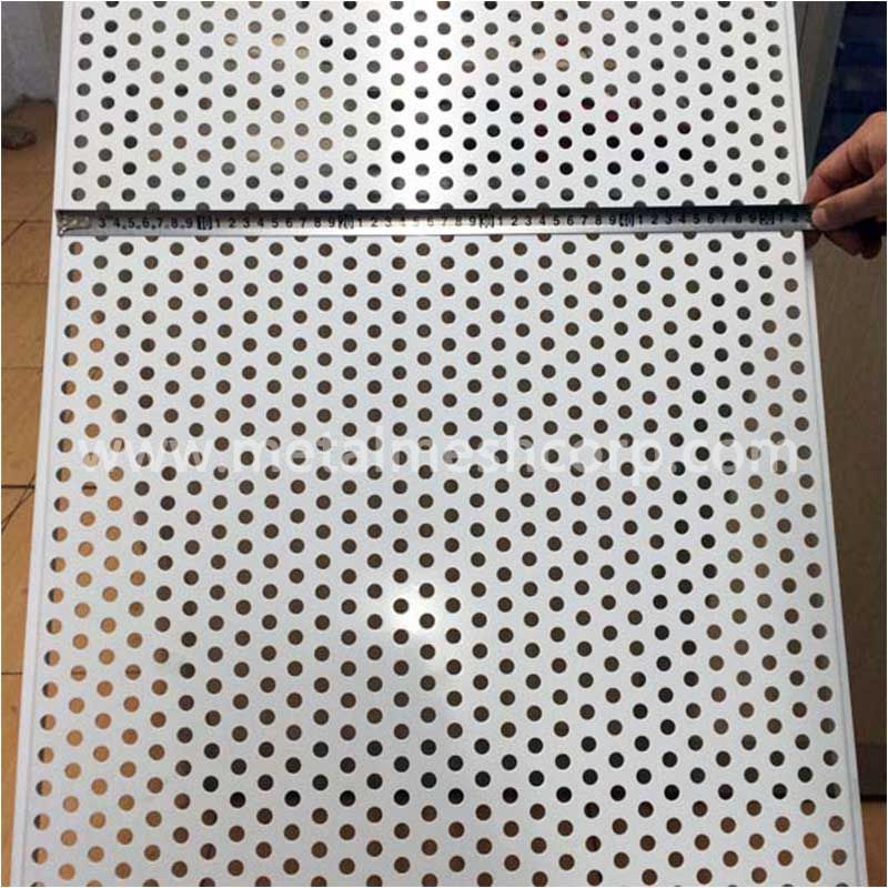 Powder Coated Perforated Metal Mesh Exporter China