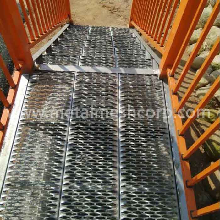 Anti Skid Grip Strut Grating Stair Treads
