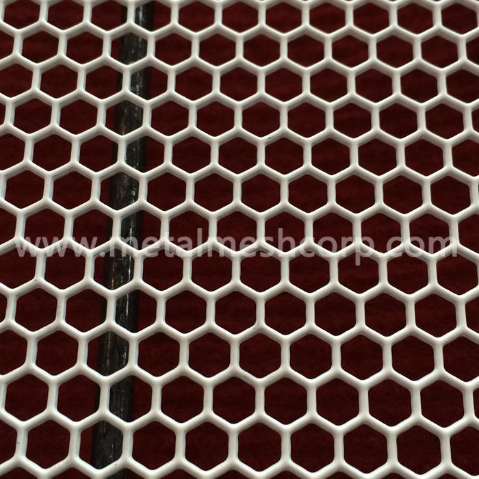 Hexagonal Hole Perforated Metal Sheet