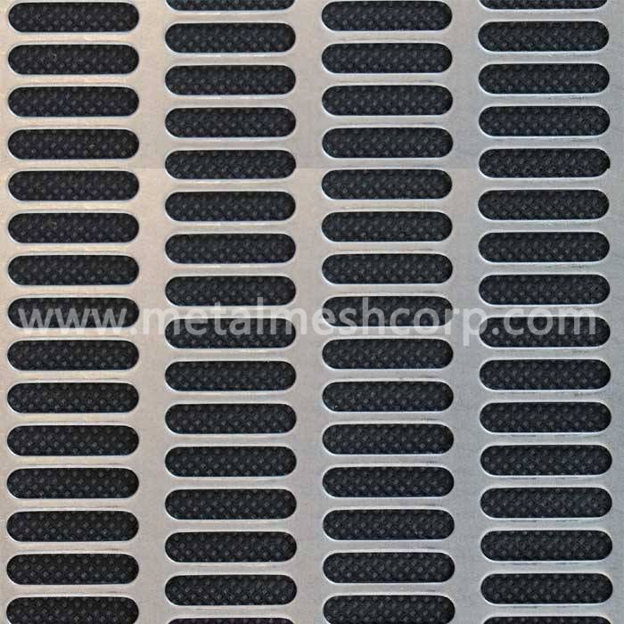 Slotted Hole Perforated Metal Sheet
