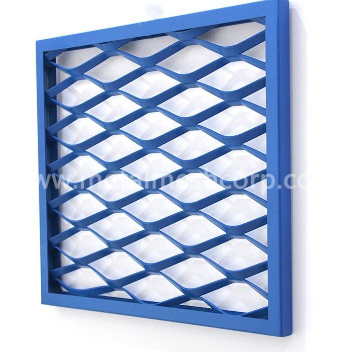 Aluminum Expanded Metal Mesh Wall Cladding