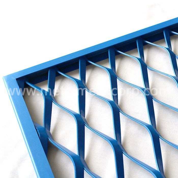 Aluminum Expanded Metal Mesh Wall Cladding