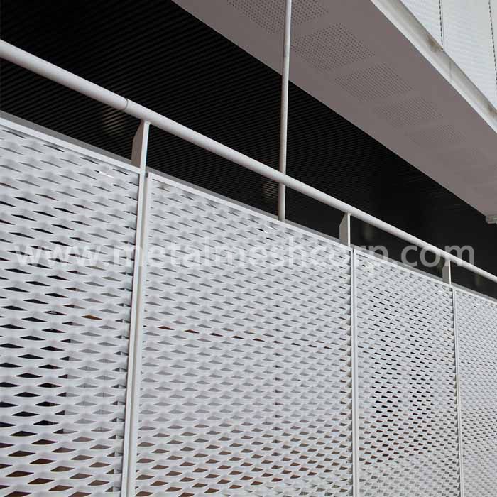 Decorative Expanded Metal Mesh Railing Factory China