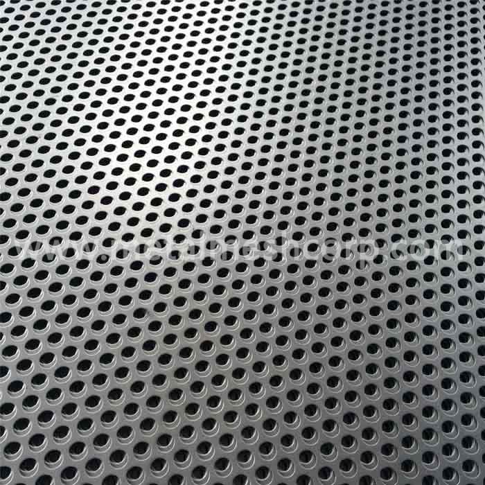 1mm Hole Galvanized Perforated Metal Mesh