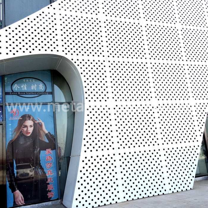 Decorative Perforated Mesh For Façade Claading