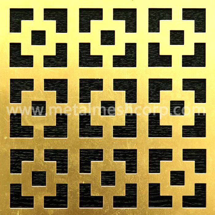 Decorative Copper Perforated Sheet