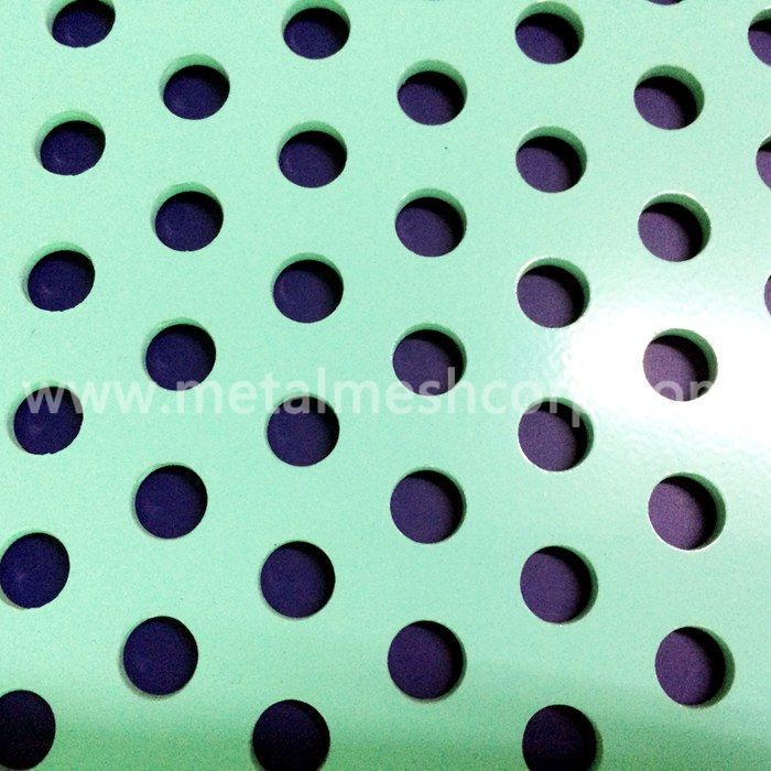 Round Hole Perforated Sheet