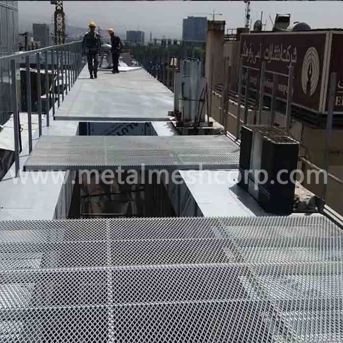 Flat Expanded metal for Flooring Plate