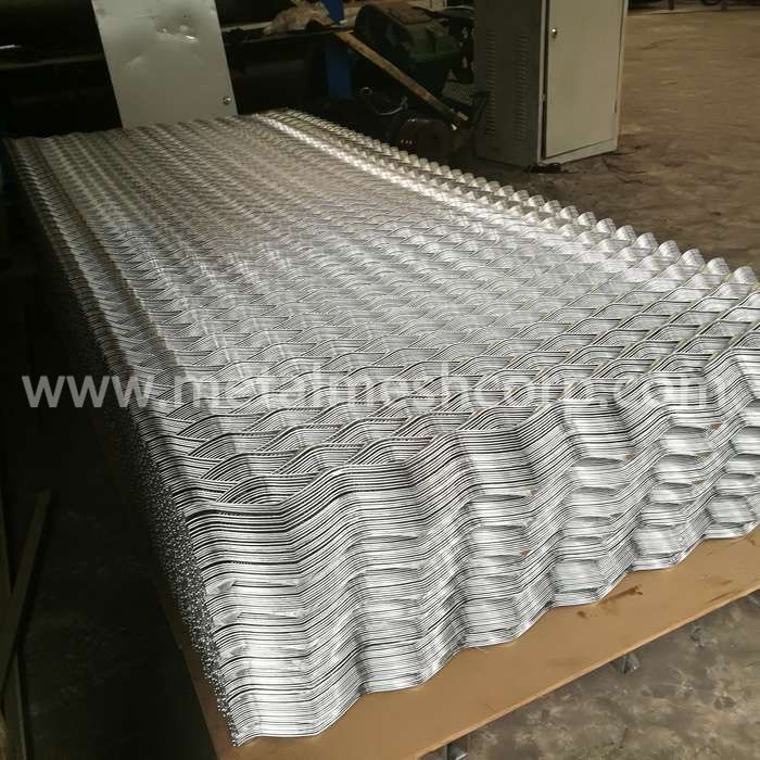PVDF coated aluminum Expanded Metal Mesh