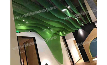 Our Company Has Decorative Metal Mesh Ceilings on Sale.