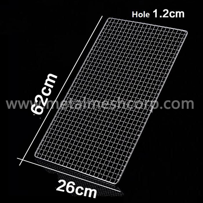 Square BBQ Wire Mesh Barbeque Net Grill Mesh