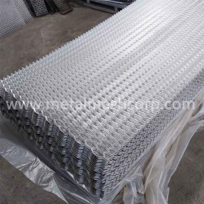 Expanded Aluminum Gratings