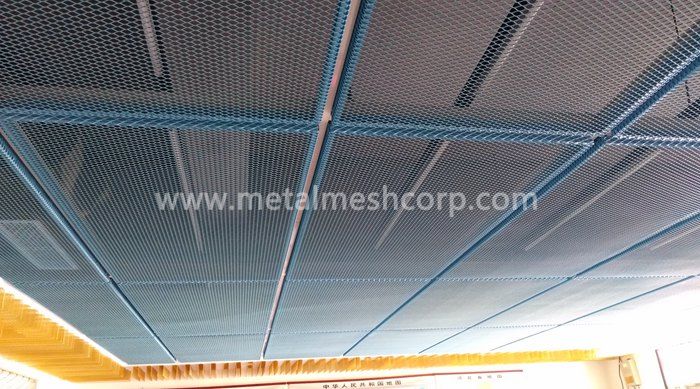 Interior Expanded Metal Mesh Ceiling