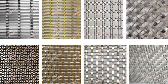 Rigid pattern Architectural Woven Wire Mesh Rigid pattern Architectural Woven Wire Mesh