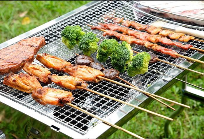 Korea BBQ Net Barbeque Grill Wire Mesh