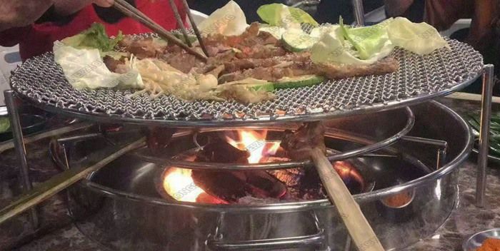 Korea BBQ Net Barbeque Grill Wire Mesh